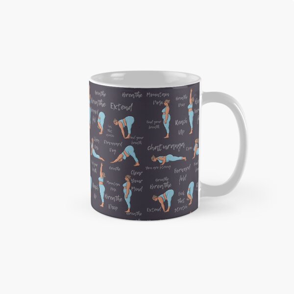 Item preview, Yoga sun salutation plus size yoga illustration  designed and sold by BopoWatercolour.