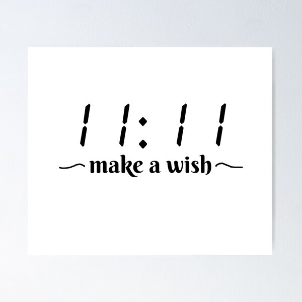 Item preview, 11:11 ~make a wish~ designed and sold by CianiCentral.