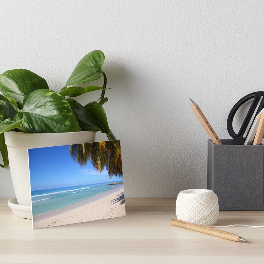 Item preview, Art Board Print designed and sold by OurBarbados.