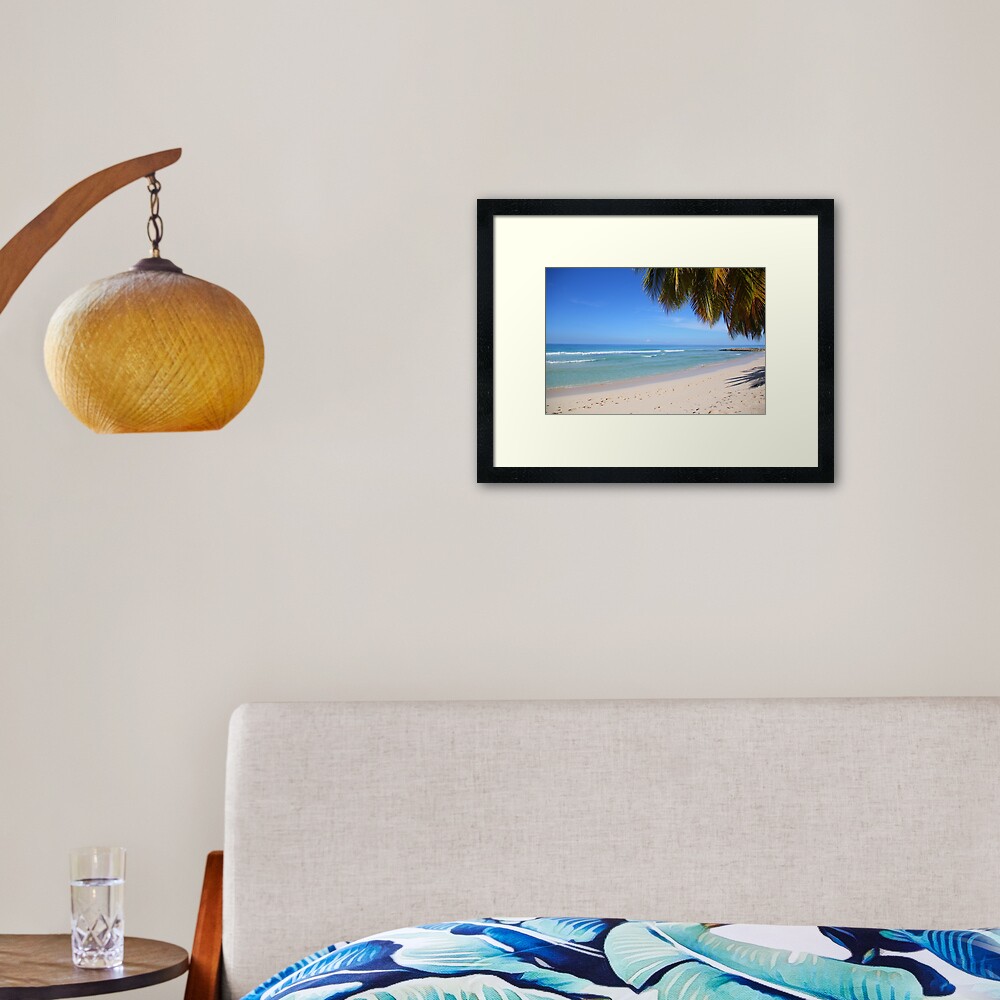 Item preview, Framed Art Print designed and sold by OurBarbados.