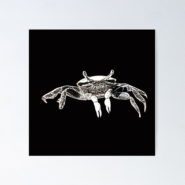 Item preview, Fiddler Crab White Alternate Print  designed and sold by designsasstultd.