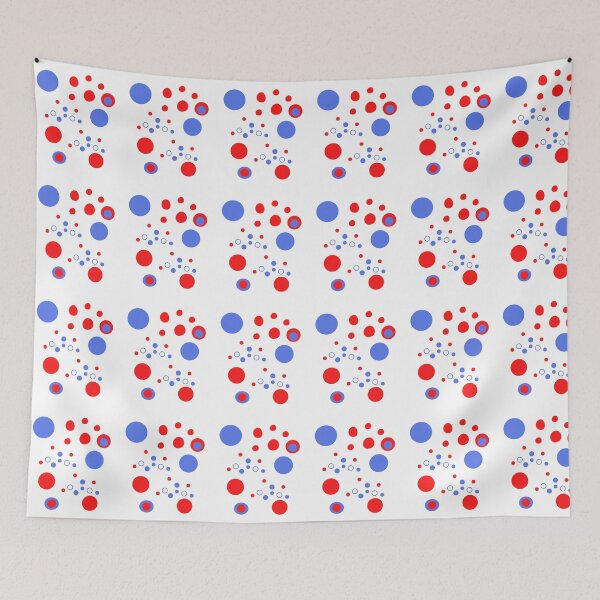 Item preview, eBuLLieNT Dots Duvet Cover designed and sold by Swooncake Press.