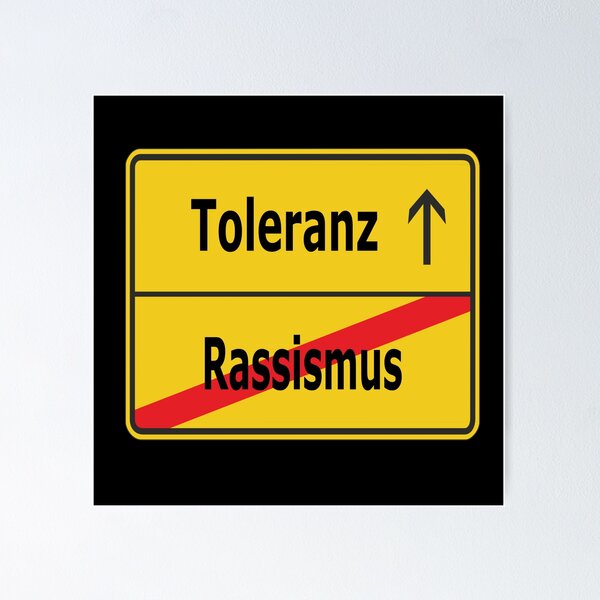 Item preview, Rassismus? Toleranz! designed and sold by NT99.