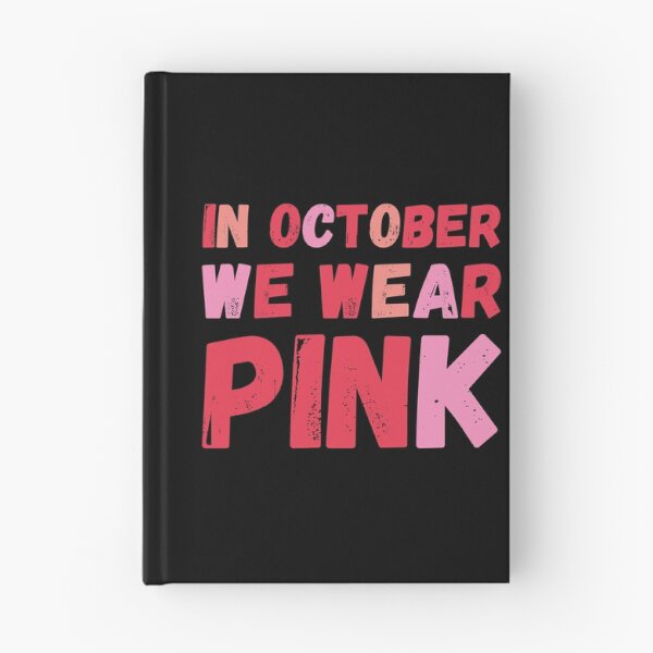 Item preview, In October We Wear Pink Breast Cancer Support designed and sold by kurokameart.