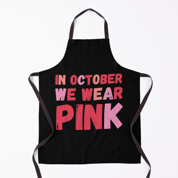 Item preview, In October We Wear Pink Breast Cancer Support designed and sold by kurokameart.