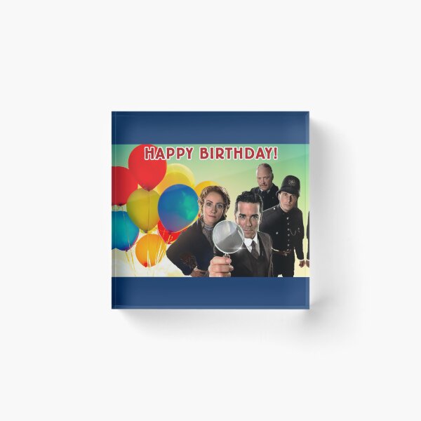 Item preview, Murdoch Mysteries Birthday Card designed and sold by art-deco-lady.