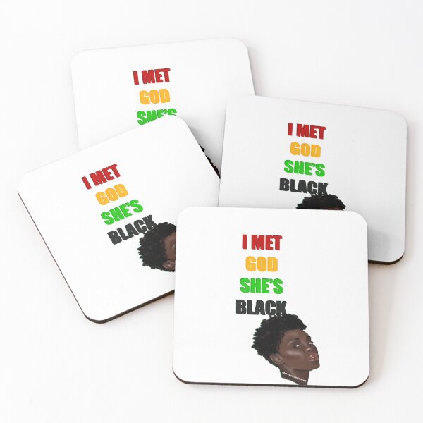 Item preview, I MET GOD, SHE’S BLACK - Pan Afrikan designed and sold by ArtBecomesHer2.