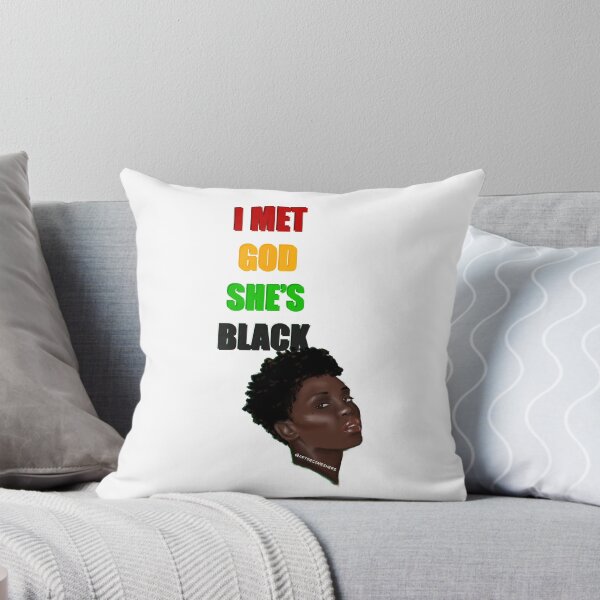 Item preview, I MET GOD, SHE’S BLACK - Pan Afrikan designed and sold by ArtBecomesHer2.
