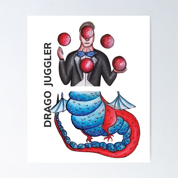 Item preview, DRAGO JUGGLER by FrankenDuo designed and sold by FrankenDuo.