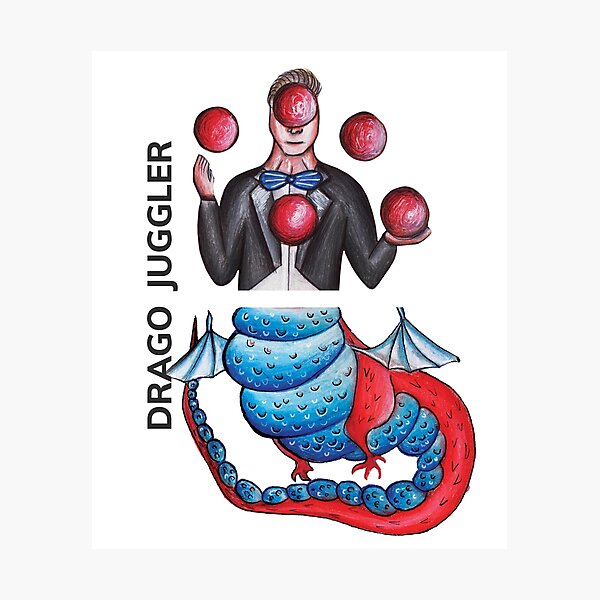 Item preview, DRAGO JUGGLER by FrankenDuo designed and sold by FrankenDuo.