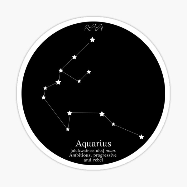 Item preview, Constellation | Aquarius Zodiac Sign designed and sold by artemisvog.