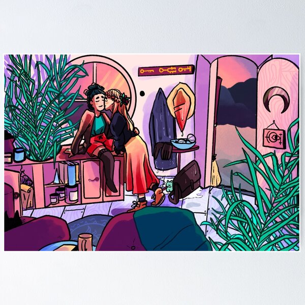 Item preview, A witch lair designed and sold by ArtByLoupiote.