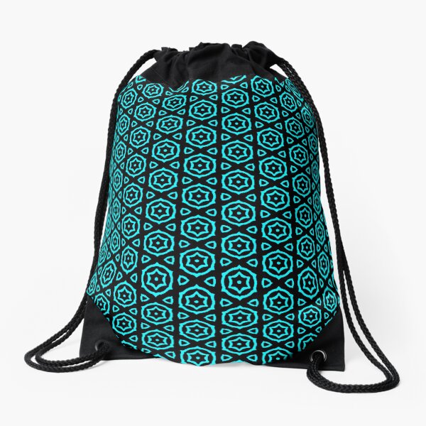 BLUE CAKE Drawstring Bag