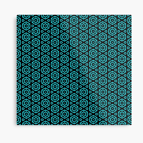 BLUE CAKE Metal Print