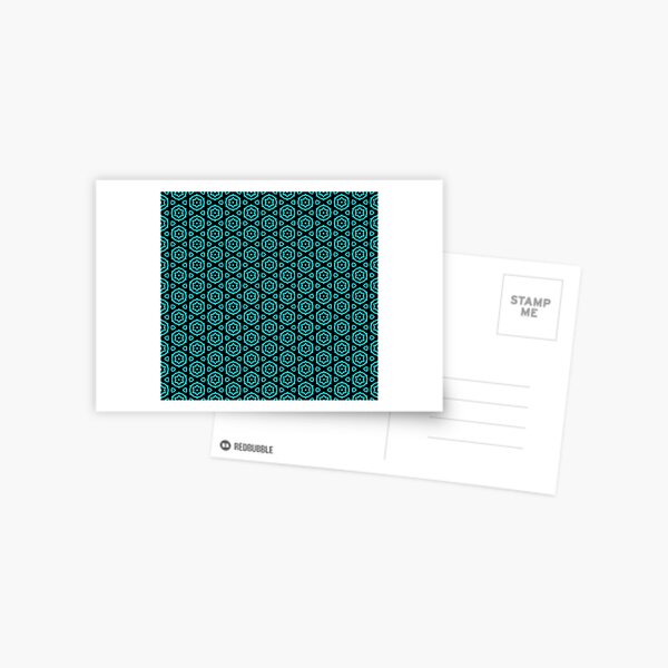 BLUE CAKE Postcard