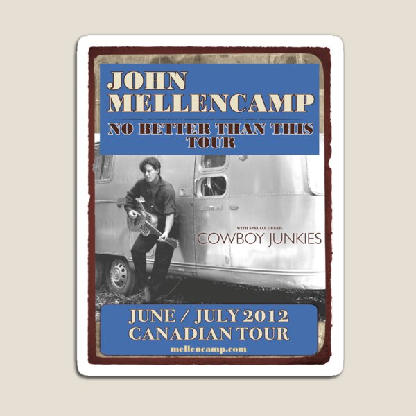Item preview, John Cougar Mellencamp - Canada Concert Poster designed and sold by DeepEastTexas.