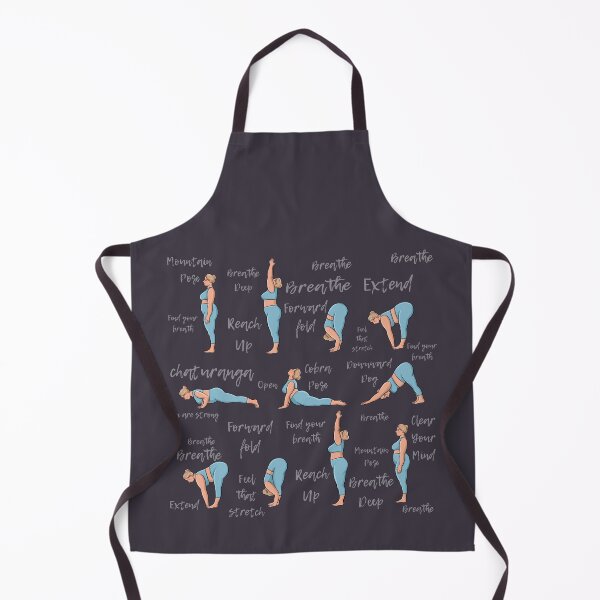 Item preview, Plus size body positive yoga practice poses sun salutation designed and sold by BopoWatercolour.