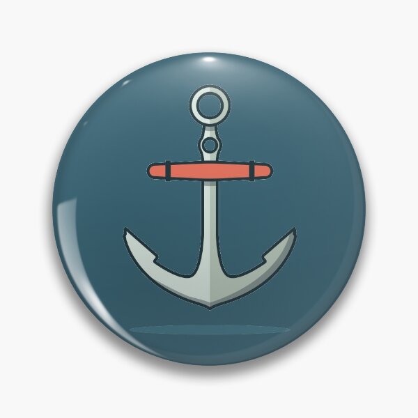 Item preview, Ancla de barco minimalista designed and sold by OgyDesign.