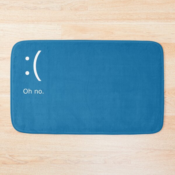 Item preview, "Oh no." BSOD designed and sold by Jisharu.