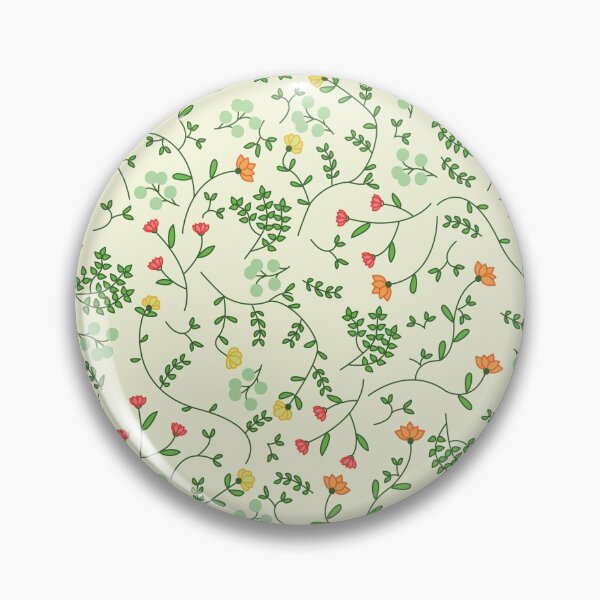 Item preview, Garden Floral Pattern  designed and sold by cherishakayart.