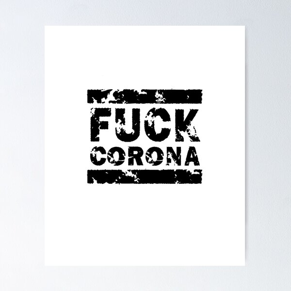 Item preview, Fuck Corona face mask designed and sold by GeogDesigns.