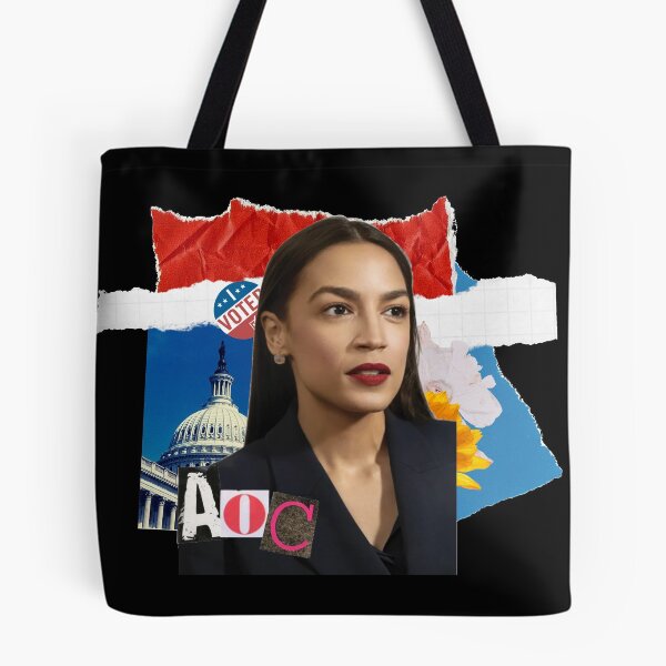 Item preview, AOC Collage/ Alexandria Ocasio Cortez designed and sold by erinaceous.