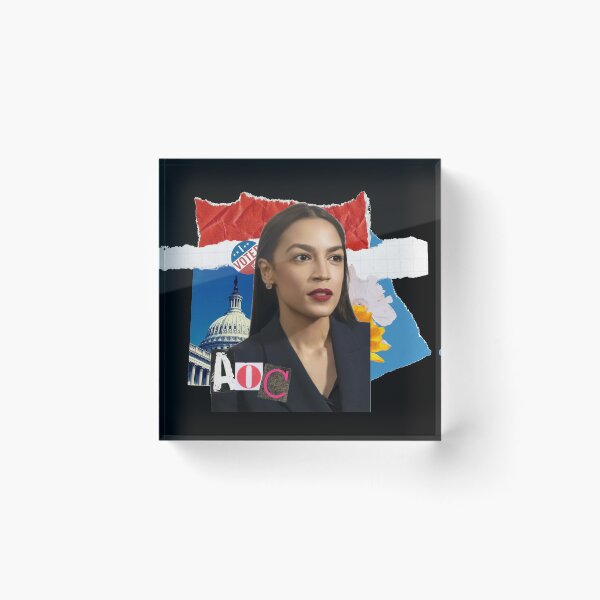 Item preview, AOC Collage/ Alexandria Ocasio Cortez designed and sold by erinaceous.
