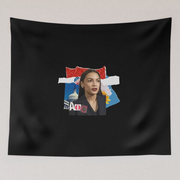 Item preview, AOC Collage/ Alexandria Ocasio Cortez designed and sold by erinaceous.