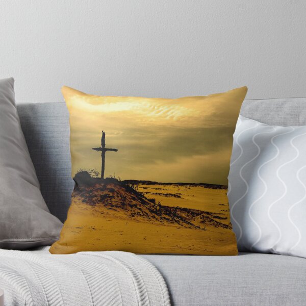 Item preview, Golden dunes with a cross designed and sold by 4Seasons.