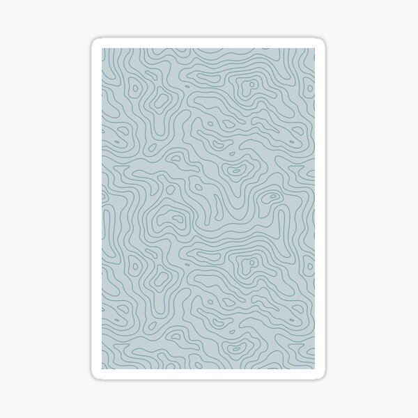 Item preview, blue topographic mask pattern  designed and sold by Madison Elizabeth.