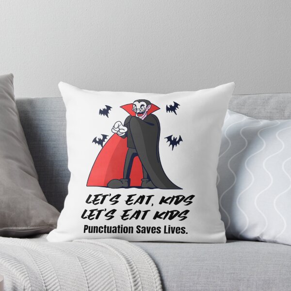 Item preview, Let's Eat Kids Punctuation Saves Lives designed and sold by Skaters.