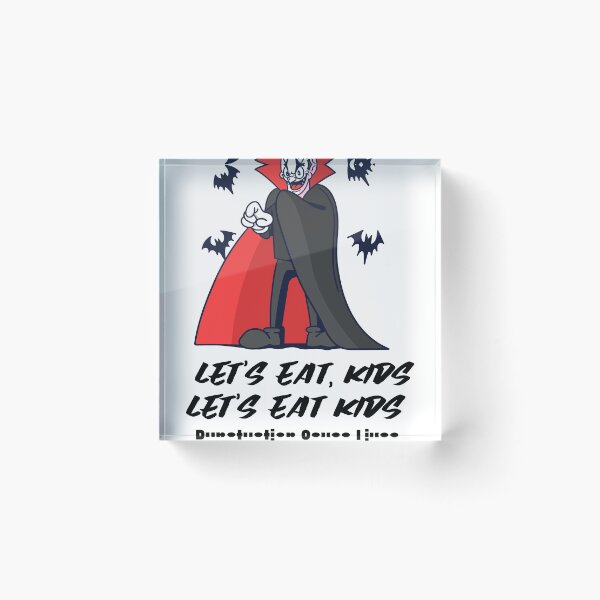 Item preview, Let's Eat Kids Punctuation Saves Lives designed and sold by Skaters.