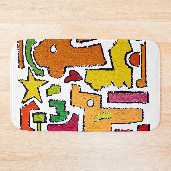 Item preview, Green nose mosaic pattern art clear  designed and sold by yosefpaperstore.