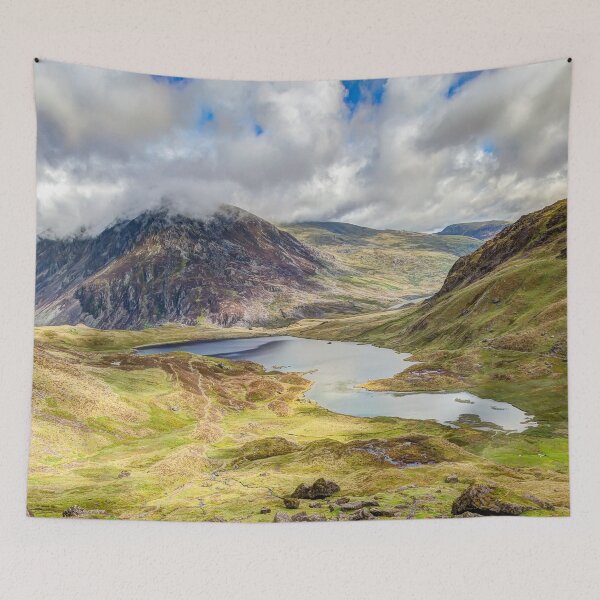 Item preview, Idwal Lake Cwm Idwal Snowdonia Wales designed and sold by AJEvans.