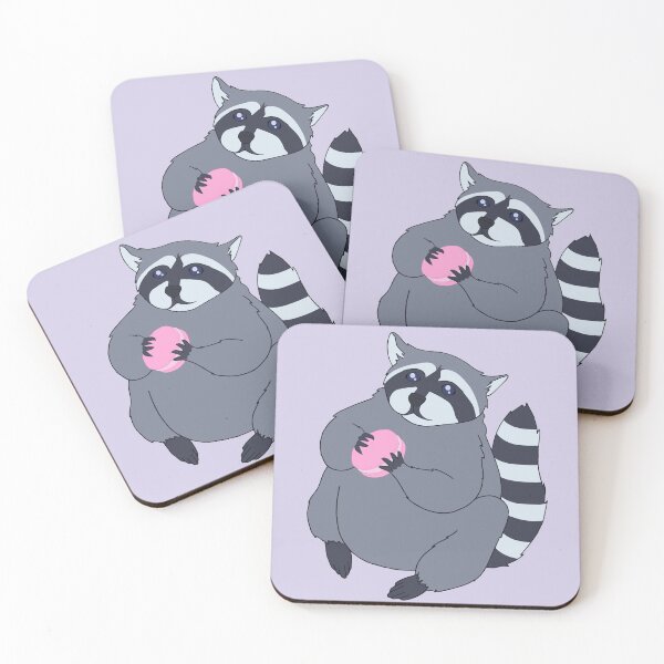 Item preview, Macaron Raccoon  designed and sold by Cassie McKnight.