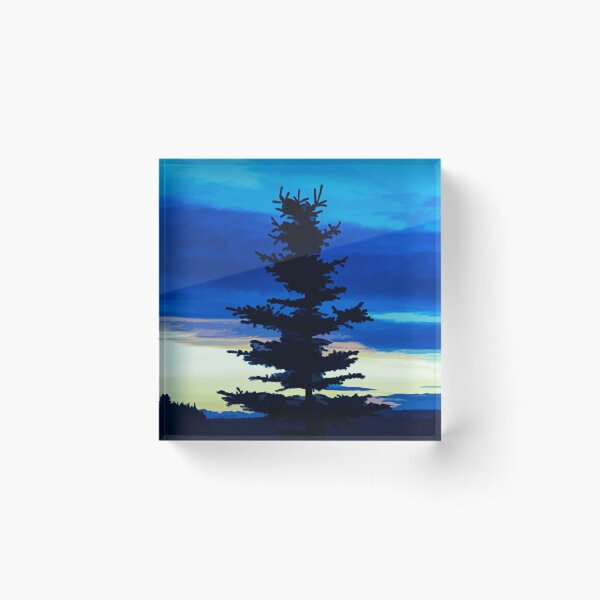 Item preview, Abstract pine tree designed and sold by CanadianWild418.