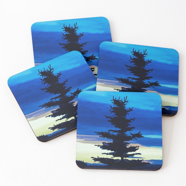 Item preview, Abstract pine tree designed and sold by CanadianWild418.