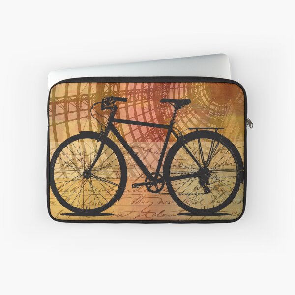 Item preview, Bicycle Silhouette Collage Art designed and sold by NancyMerkle.