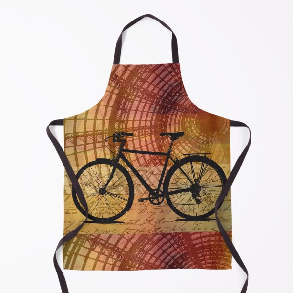 Item preview, Bicycle Silhouette Collage Art designed and sold by NancyMerkle.