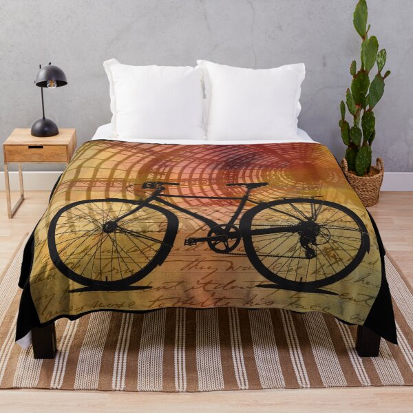 Item preview, Bicycle Silhouette Collage Art designed and sold by NancyMerkle.