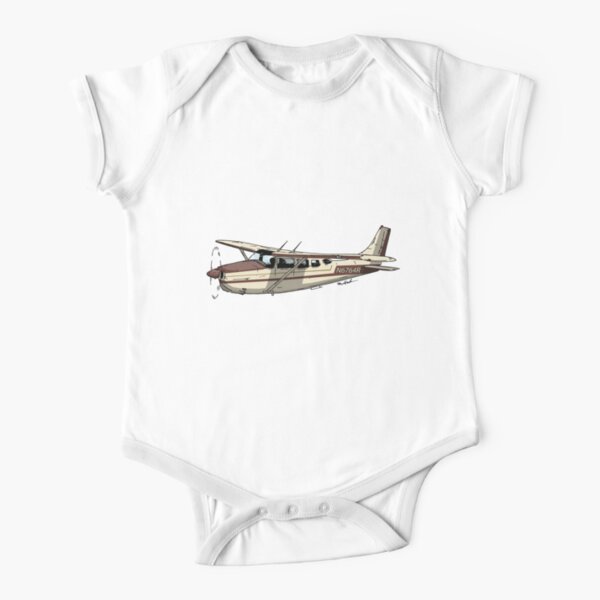 Cessna 210 N9877m Baby One Piece By Statepallets Redbubble