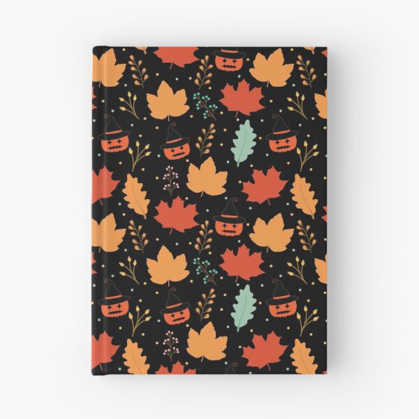 Item preview, Vintage Halloween Pumpkin Patterns , Autumn Fall Leaves Halloween Gifts designed and sold by UniqueMw.