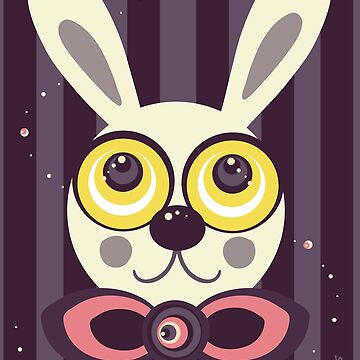 Artwork thumbnail, Super Crazy Rabbit by SolarisPrints