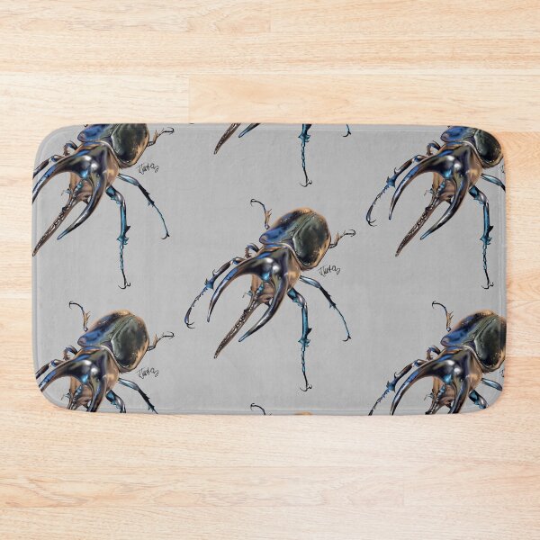 Item preview, Rhinoceros beetle, Moellenkampi  designed and sold by bluejayknits.