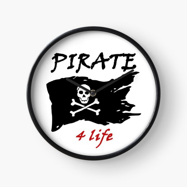 Item preview, PIRATE 4 Life - wild free adventurous rogue water rough seas of life challenge accepted outside comfort zone designed and sold by DOM-Shop.