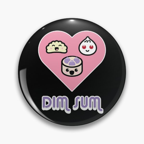 Item preview, DIM SUM LOVE bao dumplings chinese food designed and sold by Reeks808.