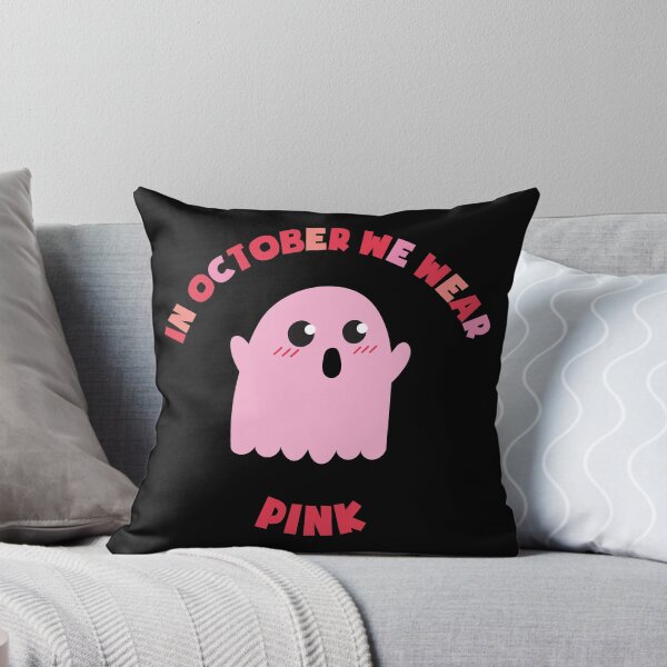 Item preview, In October We Wear Pink Breast Cancer Support designed and sold by kurokameart.