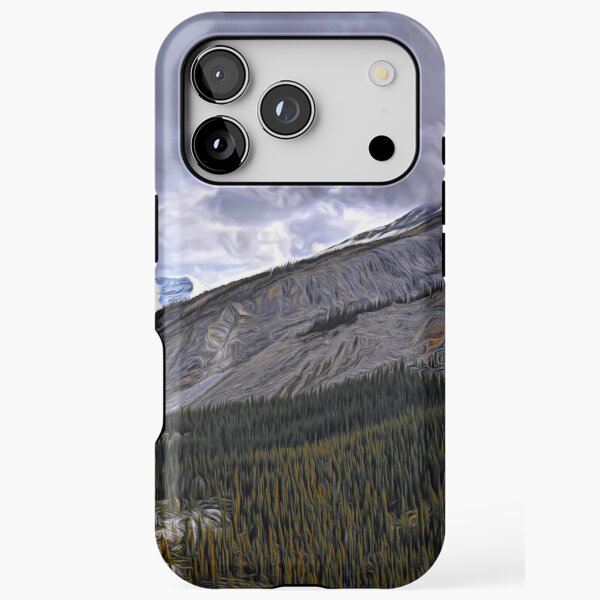 Item preview, Abstract mountain scene designed and sold by CanadianWild418.