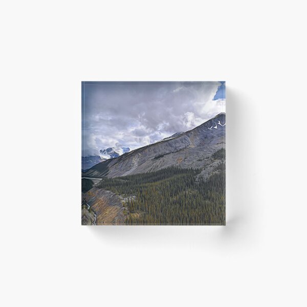 Item preview, Abstract mountain scene designed and sold by CanadianWild418.