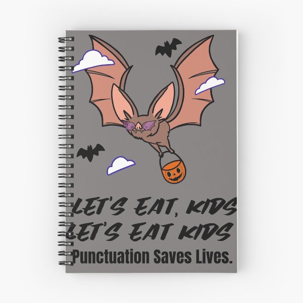 Item preview, Let's Eat Kids Punctuation Saves Lives designed and sold by Skaters.
